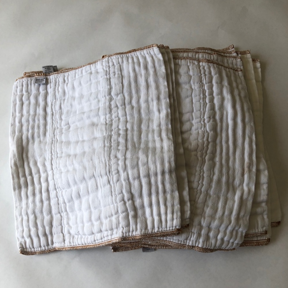 Green Mountain Cotton Diaper Prefold size Large